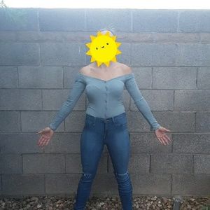 Off Shoulder Bodysuit